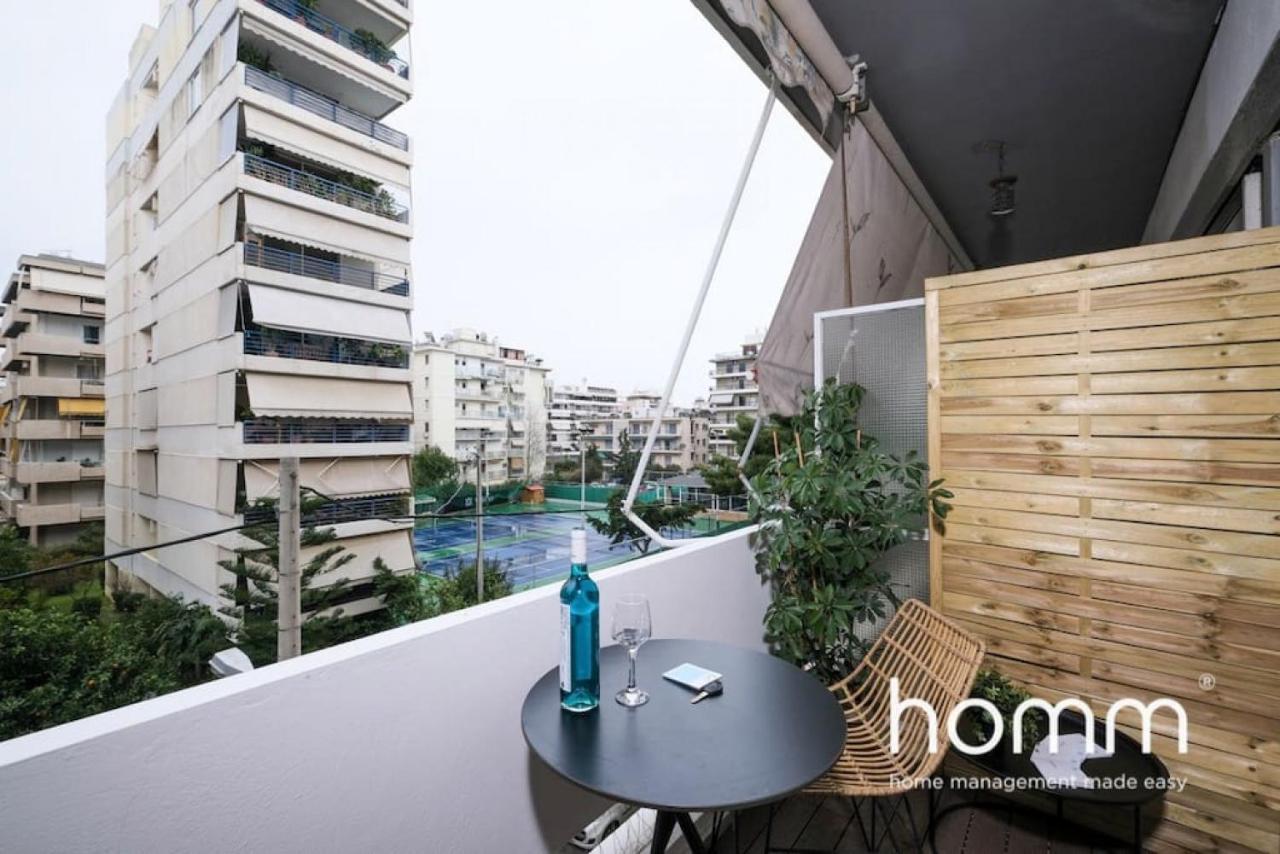 Athens Riviera Homm Flat 4 Min Walk From Beach, Thiseos Str Exterior photo